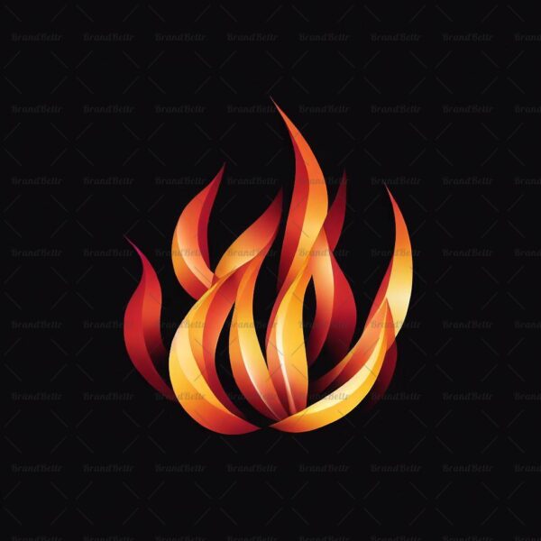Abstrakte Feuerflammen